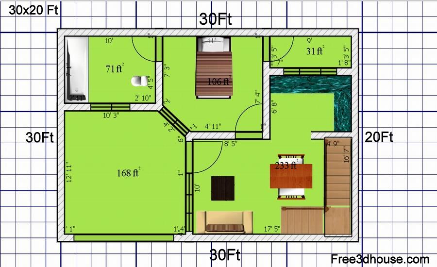 30 X 20 House Plan Free Download Small House Design Download Free 3d House Plan